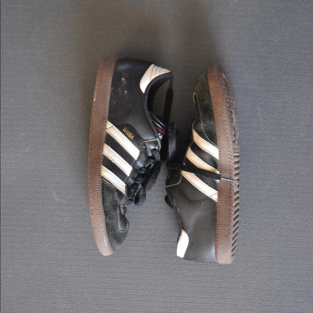 Adidas | Black Kids Samba Sz 5 1/2